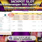 BUKTI JACKPOT SLOT ANUBISH WRATH TERPERCAYA DI INDONESIA TGL 21-07-2024