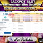 BUKTI JACKPOT SLOT MAHJONG WAYS TERPERCAYA DI INDONESIA TGL 30-07-2024