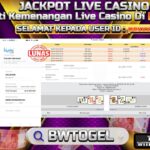 BUKTI JACKPOT SPEED BACCARAT 1 TERPERCAYA DI INDONESIA TGL 29-07-2024