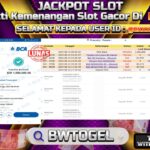 BUKTI JACKPOT SLOT MAHJONG WAYS TERPERCAYA DI INDONESIA TGL 13-08-2024