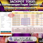 BUKTI JACKPOT TOGEL POOL HONGKONG TERPERCAYA DI INDONESIA TGL 02-08-2024