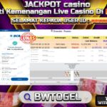 BUKTI JACKPOT CASINO PP LIVE BACCARAT A TERPERCAYA DI INDONESIA TGL 08-09-2024