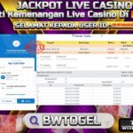 BUKTI JACKPOT PP LIVE MEGAWHEEL TERPERCAYA DI INDONESIA TGL 14-10-2024